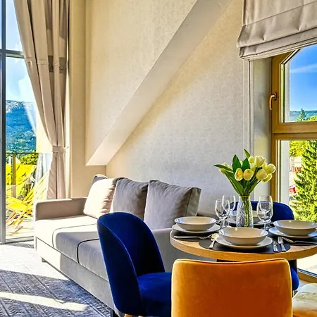 Zloty Horyzont Vip - Glowny Budynek - Z Basenem, Silownia, Grota Solna, Bawialnia I Restauracja By Royal Aparts 公寓