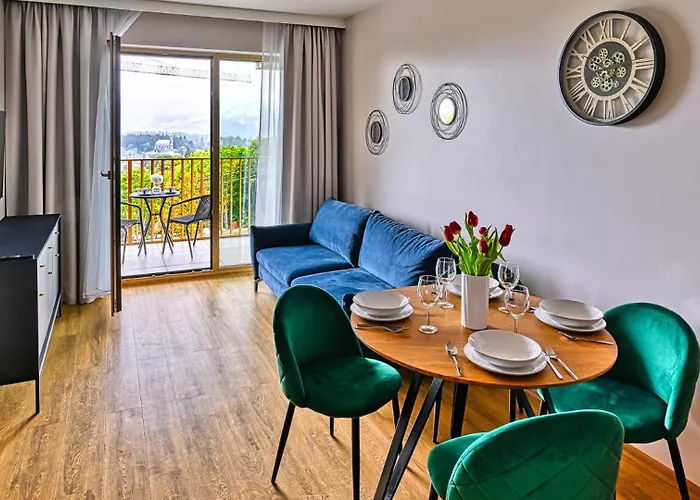 Zloty Horyzont Vip - Glowny Budynek - Z Basenem, Silownia, Grota Solna, Bawialnia I Restauracja By Royal Aparts 스클라르스카포렘바