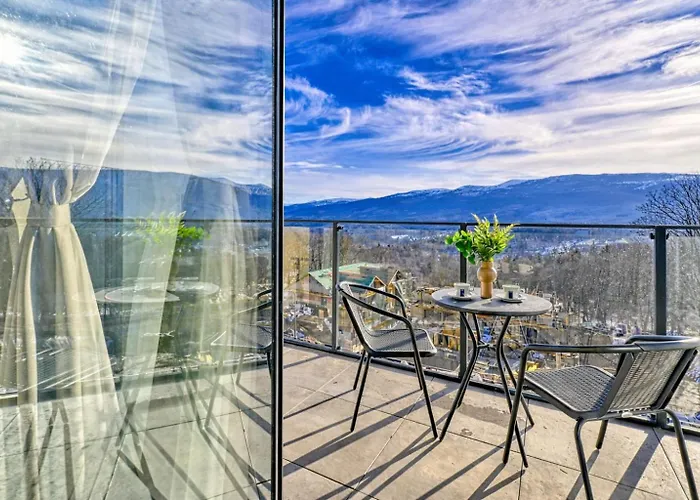 Zloty Horyzont Vip - Glowny Budynek - Z Basenem, Silownia, Grota Solna, Bawialnia I Restauracja By Royal Aparts 스클라르스카포렘바