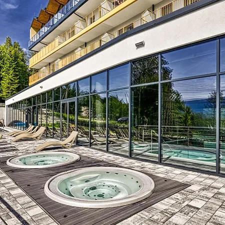 Daire Zloty Horyzont Vip - Glowny Budynek - Z Basenem, Silownia, Grota Solna, Bawialnia I Restauracja By Royal Aparts Szklarska Poreba