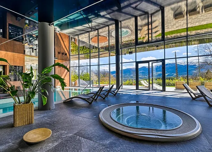 Zloty Horyzont Vip - Glowny Budynek - Z Basenem, Silownia, Grota Solna, Bawialnia I Restauracja By Royal Aparts Szklarska Poreba