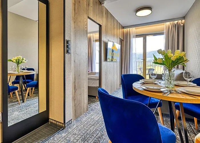 Zloty Horyzont Vip - Glowny Budynek - Z Basenem, Silownia, Grota Solna, Bawialnia I Restauracja By Royal Aparts Appartement