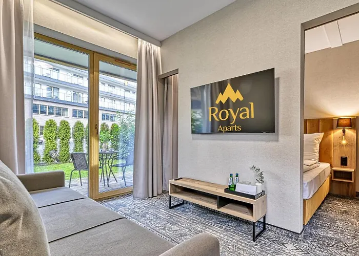 Appartement Zloty Horyzont Vip - Glowny Budynek - Z Basenem, Silownia, Grota Solna, Bawialnia I Restauracja By Royal Aparts Szklarska Poreba