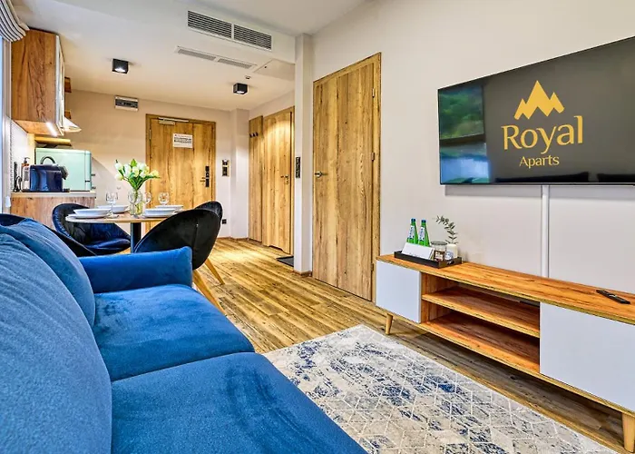 Zloty Horyzont Vip - Glowny Budynek - Z Basenem, Silownia, Grota Solna, Bawialnia I Restauracja By Royal Aparts Appartement *