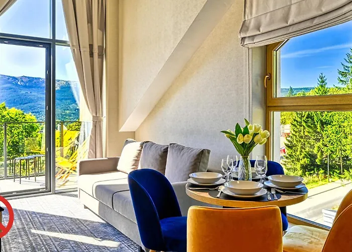 Zloty Horyzont Vip - Glowny Budynek - Z Basenem, Silownia, Grota Solna, Bawialnia I Restauracja By Royal Aparts Appartement