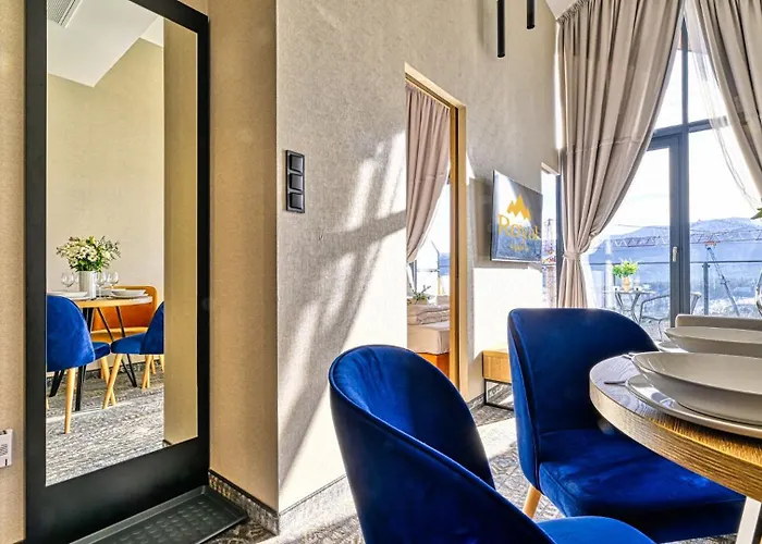 Zloty Horyzont Vip - Glowny Budynek - Z Basenem, Silownia, Grota Solna, Bawialnia I Restauracja By Royal Aparts Szklarska Poreba