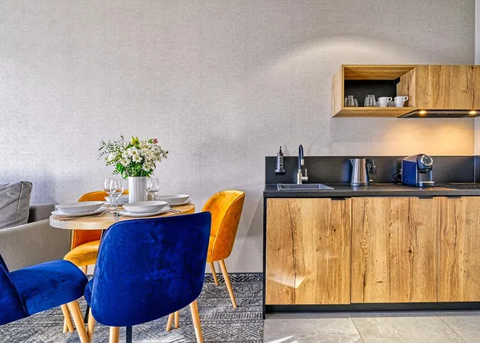 Zloty Horyzont Vip - Glowny Budynek - Z Basenem, Silownia, Grota Solna, Bawialnia I Restauracja By Royal Aparts Appartement